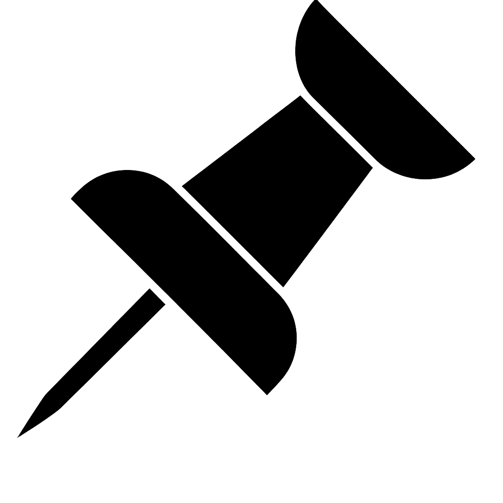 "black pin"